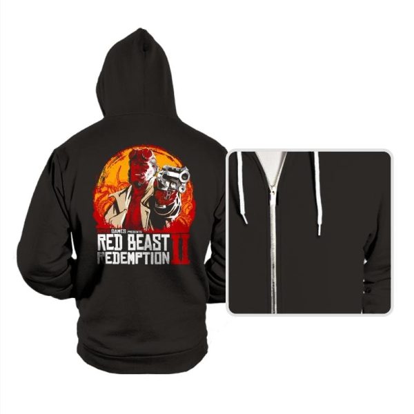 Red Beast Redemption - Hoodies Sale - Image 2