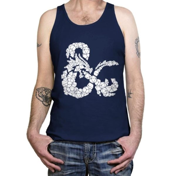 Dice & Dragons - Tanktop For Cheap - Image 2