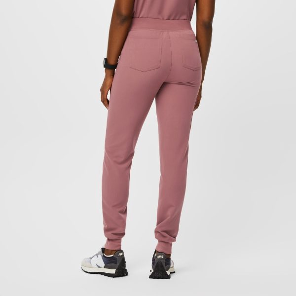 women s Mauve Zamora™ - Tall Jogger Scrub Pants For Sale - Image 4